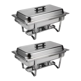 Family And Outdoor Buffet Dining 2 Sets (Option: Argent)